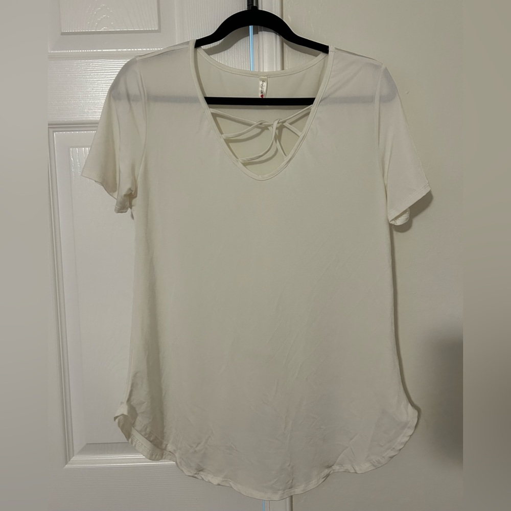 Gorilla Cat white blouse